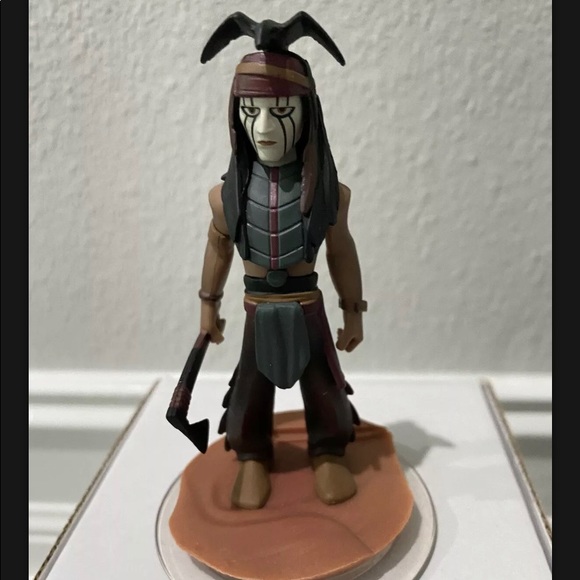 Disney Infinity Lot: Lone Ranger ,Tonto, Crystal & Card - Picture 4 of 6